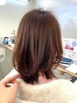 コンティロミー(CONTI ROMMY.)&nbsp;上品☆ミディアムレイヤー髪質改善マロンベージュ内巻き/本厚木