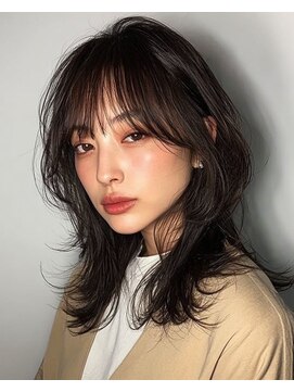 ジュール サウス 新宿南口(Joule South) 顔周り/レイヤーカット/ブリーチなし/韓国レイヤー/前髪カット