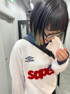 ヌープヘアーアイス(NUUP.hair ici) ◎大人上品インナーカラー×美髪ボブ