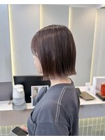 ロンドリゼル 札幌(Lond RiseL) オリーブグレー/前髪/ボブ/マロンベージュ/レイヤーカット/小顔