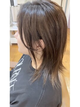 テラス(Terasu) 函館/グレージュ/透明感/つや髪/大人髪/ハイライト