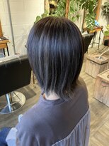 ヘアードレスビュー(hair dress V.I.E.W)&nbsp;肩上ボブ×バレイヤージュ