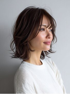 レリーオーファ 六甲(RelyOfa) 外ハネミディ