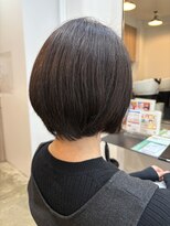 リンク(Link) まとまりと丸みがきれいな 大人ショートボブ【綱島】