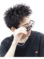 アストラ(ASTRA)&nbsp;MEN’S HAIR/波巻きツイストスパイラル/リバースセンターパート