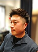 アップバングスタイル