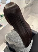 縮毛矯正履歴にも◎艶カラー×髪質改善【灘区/六甲道】