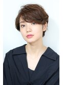 癖を活かしたスッキリショート