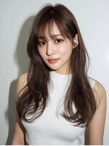 アシャ ヘアー ソリューション 神戸店(asha hair solution)&nbsp;イメチェン/ピンクベージュ/アンブレラカラー/前髪/摂津本山