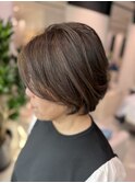 暗すぎる白髪染めからの脱却! 脱白髪染めハイライト