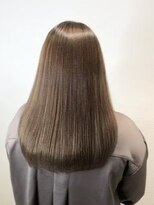 エイム ヘア リアム 調布店(eim hair liam)&nbsp;縮毛矯正/ストレートロング/ダメージレス/ツヤ髪/艶髪/ベージュ