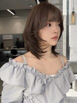 リリー(Lilley) 【稲永麻衣】ミディアムレイヤー+ボブレイヤー+顔周り+韓国ヘア