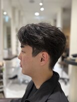 ワークスヘアーメンズ(WORKS HAIR MEN'S) 癖毛を活かしたスタイル