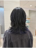 ミディアムレイヤー/外ハネレイヤー/インナーカラー