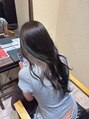 リブレ ジュネス 郡山堤下店(Libre jeunesse) チラ見えイヤリングカラー☆グレージュ