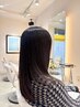 【前髪縮毛矯正】◆毎朝前髪がきまる!カット+前髪縮毛矯正◆¥15510→