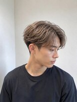 リア(Lia by KENJE)&nbsp;ミルクティーベージュ×ニュアンスフェザーパーマ◎
