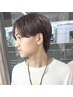 【指名なし限定クーポン】メンズカット+カラー(ブリーチ不可)（白髪染め可）