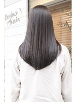 エコルアヘアー(ecolua hair) ダークマットアッシュ