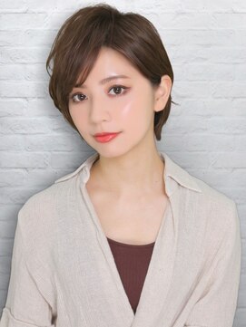 テラス 岡本店(TERRACE) 大人かわいいモーブカラー小顔ショート