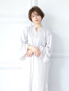 ユーシャンボール(U-CHAMBORD) ほどよいヌケを仕込んだ “女っぽショート”vol.2