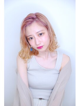 ニューヨークニューヨーク 大久保店(NYNY) かき上げ切りっぱなしボブ