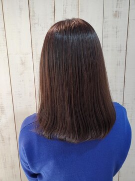 エスポワール 北習志野店(ESPOIR) 髪質改善カラー☆チャコールグレー