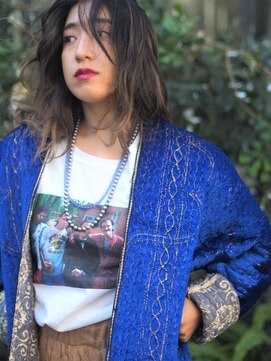 リブロ 三軒茶屋(LIBRO) ファンキー×外国人風ロング