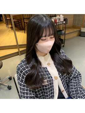 ウノプリール 茶屋町店(unopulir) ナチュラルブラウン×ゴロンコテ巻き《石原》