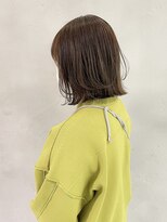 ハルキ ミナト ジャパン オオサカ(HARUKI MINATO japan OSAKA)&nbsp;チョコレートカラー×ボブ 20代30代40代ヘア 小顔 大阪ボブ 梅田