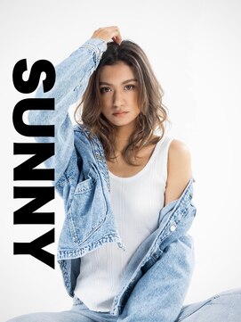サニー 渋谷(SUNNY) バレイヤージュ、ハイライト、ショコラアッシュ、グレージュ