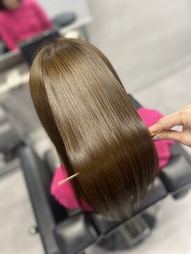 イロハ(IROHA) 【IROHA】オリーブヘアカラー+IROHA髪質改善