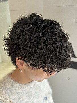 エデアンホンテン メンズサロン(EDEAN 本店 （旧：EDEAN 上通）) MENS HAIR 波巻きパーマ　波巻きスパイラル　韓国マッシュ