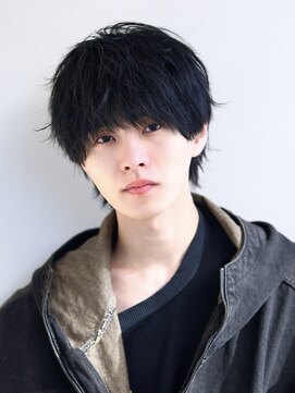 リップス 二子玉川店 (LIPPS) ブルーブラック　ナチュラルマッシュウルフ