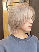 !ダブルカラーハイトーンカラーケアブリーチインナーカラー#原宿
