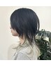 【1番人気】ブリーチあり　カット＋インナーカラー￥9900～ （表面＋￥3300）