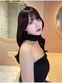 韓国ヘア ワンホンヘア くびれヘア レイヤーカット