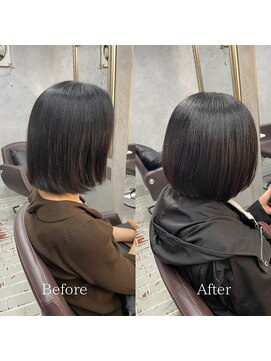 アヤメ 巣鴨店(ayame) 髪質改善_ボブ_艶髪_巣鴨