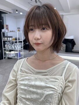 メルバイグラフ 梅田(mel by GRAFF) 【ミニボブ】ナチュラルボブ/ストレートボブ/ショートボブ