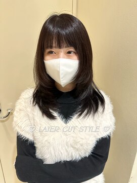 ロンドルピナス 小倉(Lond Lupinus) ブルーブラック/ワイドバング/美髪のススメ/外ハネボブ/北九州