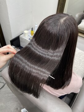 ロフティー 清澄白河(LOFTY) 似合わせカット/前髪長め/ブラウンカラー/髪質改善/清澄白河