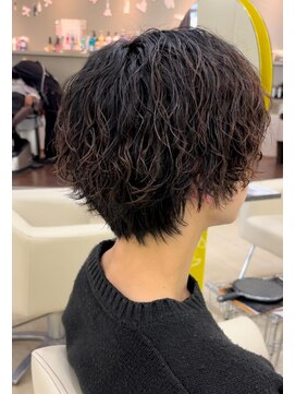 アッシュ 名駅(ASCH) マッシュ波巻きパーマ
