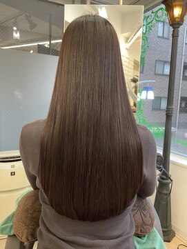 シェイプガーデンカメアリ(SHAPE GARDEN kameari) メテオカラーでツヤさらロング