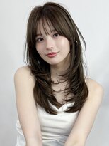 ピープスアンドスー 表参道 渋谷(Peeps&Suu.)&nbsp;レイヤーカット/束間レイヤー/内巻き/前髪あり/渋谷/表参道