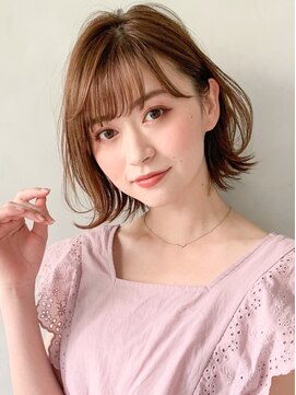 キリ 表参道(kyli) ワンカール小顔カット20代30代40代◎外ハネボブ#214f0919