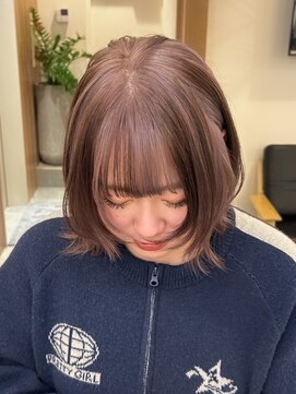 ビュートリアム ギンザ(BEAUTRIUM) レイヤーカット相性抜群デザインカラー＊ブリーチカラー＊顔周り