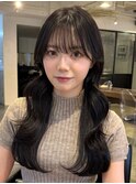 レイヤーカットミディアムレイヤー顔周りレイヤーロングレイヤー