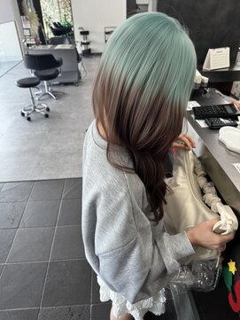 ガルボヘアー 桟橋店(garbo hair) ハイトーン大人可愛い20代30代40代