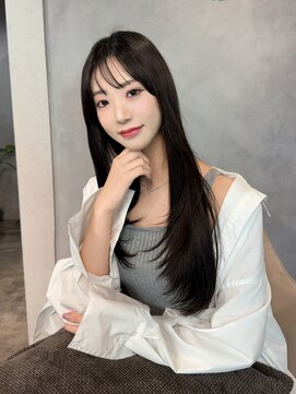 アイユー(ii+U) 地毛風カラー×艶髪