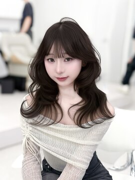 アマトウキョウスマートサロン(AMA TOKYO×Smart Salon) 【SAYAKAスタイル】顔まわり/レイヤーカット/韓国ヘア/小顔